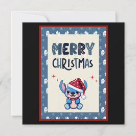 リル・ブルー・キューティーが「メリークリスマス」と言う 招待状