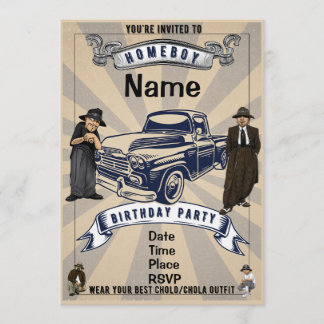 リル ホミーズ チカーナス パーティー インビテーション 90年代 テーマ