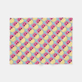 リル・マフィン フリースブランケット (正面(横))