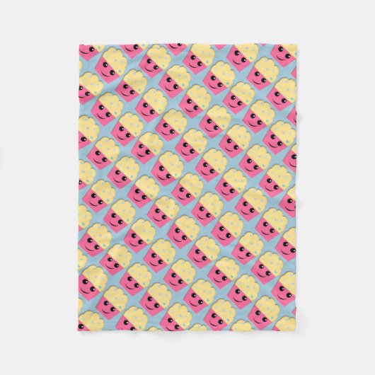 リル・マフィン フリースブランケット (正面)