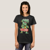 リル・リザードおもしろい・トレンミーム Tシャツ (正面フル)