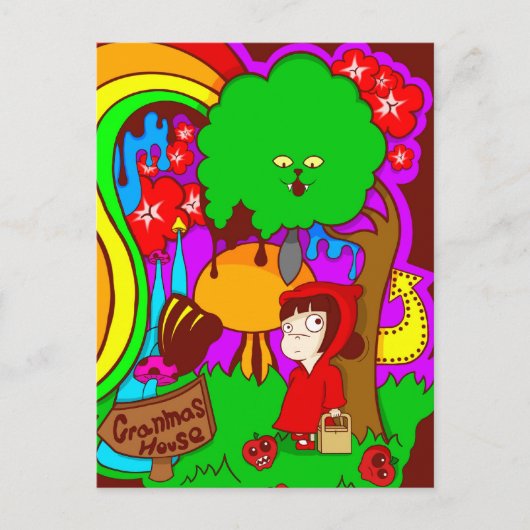 リル・レッド ポストカード (正面)