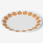 リルJak顔ハロウィーン紙プレート ペーパープレート (アングル)