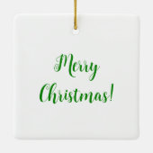 リルLoveのクリスマス飾り セラミックオーナメント (裏面)