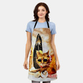 リルLoveのビーチエプロン エプロン (着用した状態)