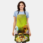 リルLoveズキャンピングエプロン エプロン (着用した状態)