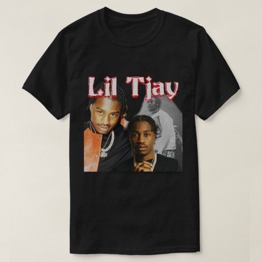 リルTjayシャツデザインラップのヴィンテージ90sクラシックT-Sh Tシャツ (デザイン正面)