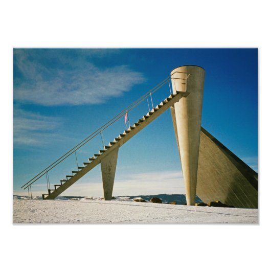 リレハンマーノルウェー フォトプリント            (正面)