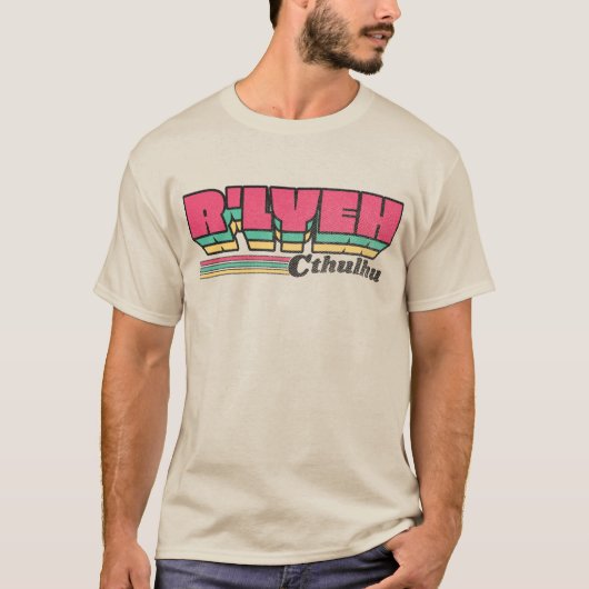 リレレトロラベルチュルフ Tシャツ (正面)