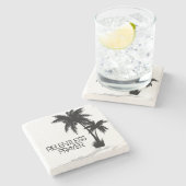 リレントレスデザインリレントレス祈りの言葉 ストーンコースター (横)