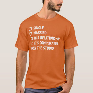 リレーションシップ ステータス Inhe スタジオ ヴィンテージ Tシャツ