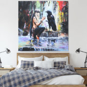 リレー キャンバスプリント (インサイチュ (寝室))