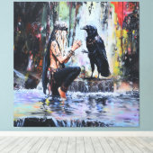 リレー キャンバスプリント (インサイチュ (ウッドフロア))