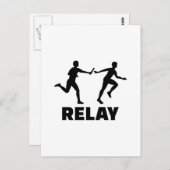 リレー・レース ポストカード (正面/裏面)