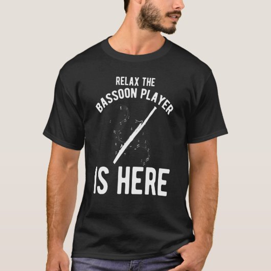 リレーBassoonプレイヤーはこちら Tシャツ (正面)