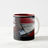 リレーfoorの生命オートショー034のサイズ調整をして下さい、…サイズ調整をして下さい ツートーンマグカップ (正面右)