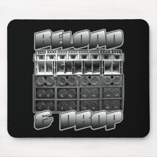 リロードおよび低下 マウスパッド (正面)