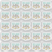 リロードブレットアンモガン射撃、 発砲範囲プランナー シール (正面)