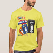 リワインダーズ:VHSアイスキャンディーのパロディ Tシャツ (正面)