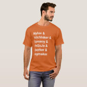 リワインド・ラグハット・ネーム Tシャツ (正面フル)