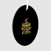 リンおもしろいマンギフト電気技師 オーナメント (正面)