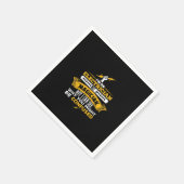 リンおもしろいマンギフト電気技師 スタンダードカクテルナプキン (角)