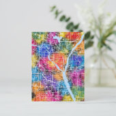 リンイ中国シティマップ ポストカード (スタンド正面)