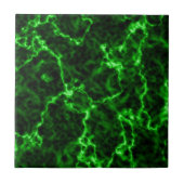 リンエレガントグリーン静脈を持つ黒大理石 タイル (正面)