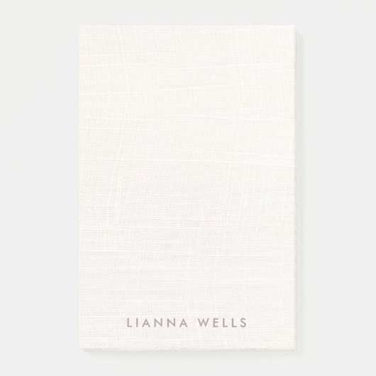 リンエレガントミニマルンパーソナライズされた(イメージ) ポストイット (正面)