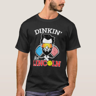 リンカおもしろいン7月4日ピックのようにピックボールDinkin Tシャツ