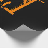 リンカッコいいマユニークン電気技師ギフトの進化 ラッピングペーパー (角)