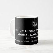 「リンカンシャー州のフォークの日」のマグ コーヒーマグカップ (正面左)