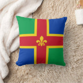 リンカンシャー州の旗 クッション (ブランケット)