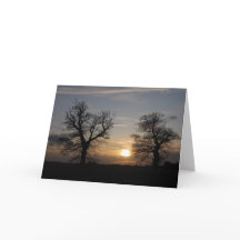 リンカンシャー州の日没