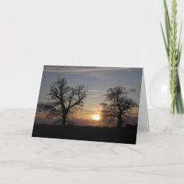 リンカンシャー州の日没 シーズンカード