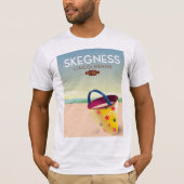 リンカンシャー州スケグネス 鉄道で Tシャツ (正面)