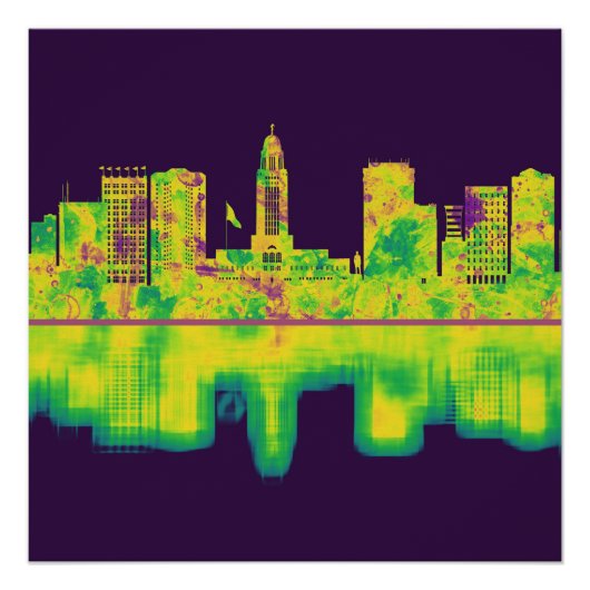 リンカーネブラスカスカイライン ポスター (正面)