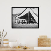 リンカーンとマクレランatアンティータム1862 ポスター (キッチン)