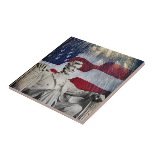 リンカーンと花火 タイル (側面)