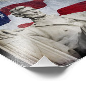 リンカーンと花火 フォトプリント            (角)