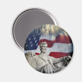 リンカーンと花火 マグネット (正面/裏面)
