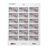 リンカーンと花火 ラベル (フルシート)