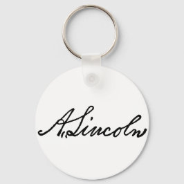 リンカーンのサイン キーホルダー