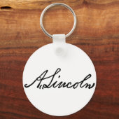 リンカーンのサイン キーホルダー (正面)