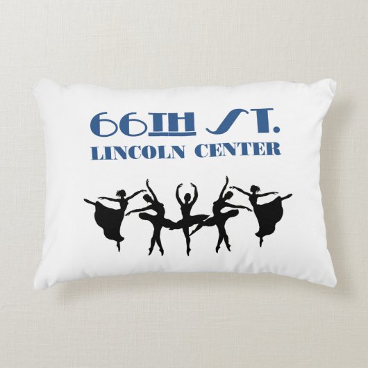 リンカーンの中心の枕 アクセントクッション (正面)