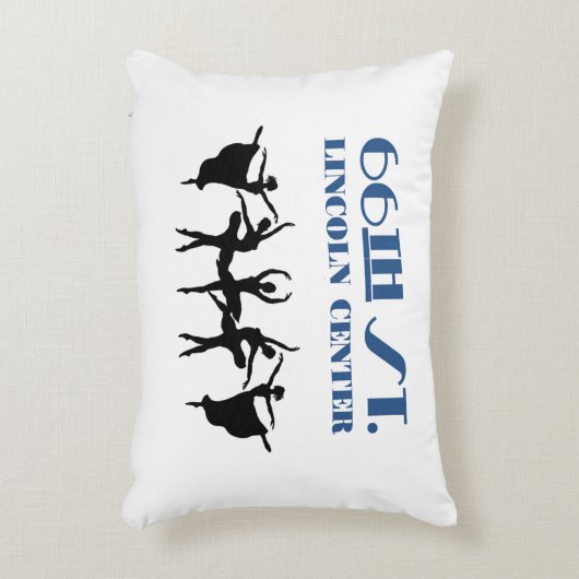 リンカーンの中心の枕 アクセントクッション (正面(垂直))