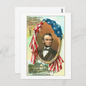 リンカーンの出生地 ポストカード (正面/裏面)