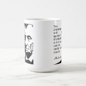 リンカーンの名言マグ コーヒーマグカップ (中央)