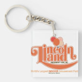 リンカーンの土地の遊園地、Effingham、イリノイ キーホルダー (正面)