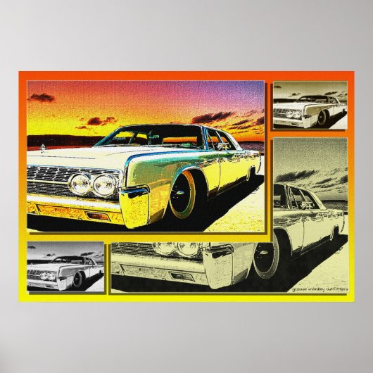 リンカーンの夕日 ポスター (正面)